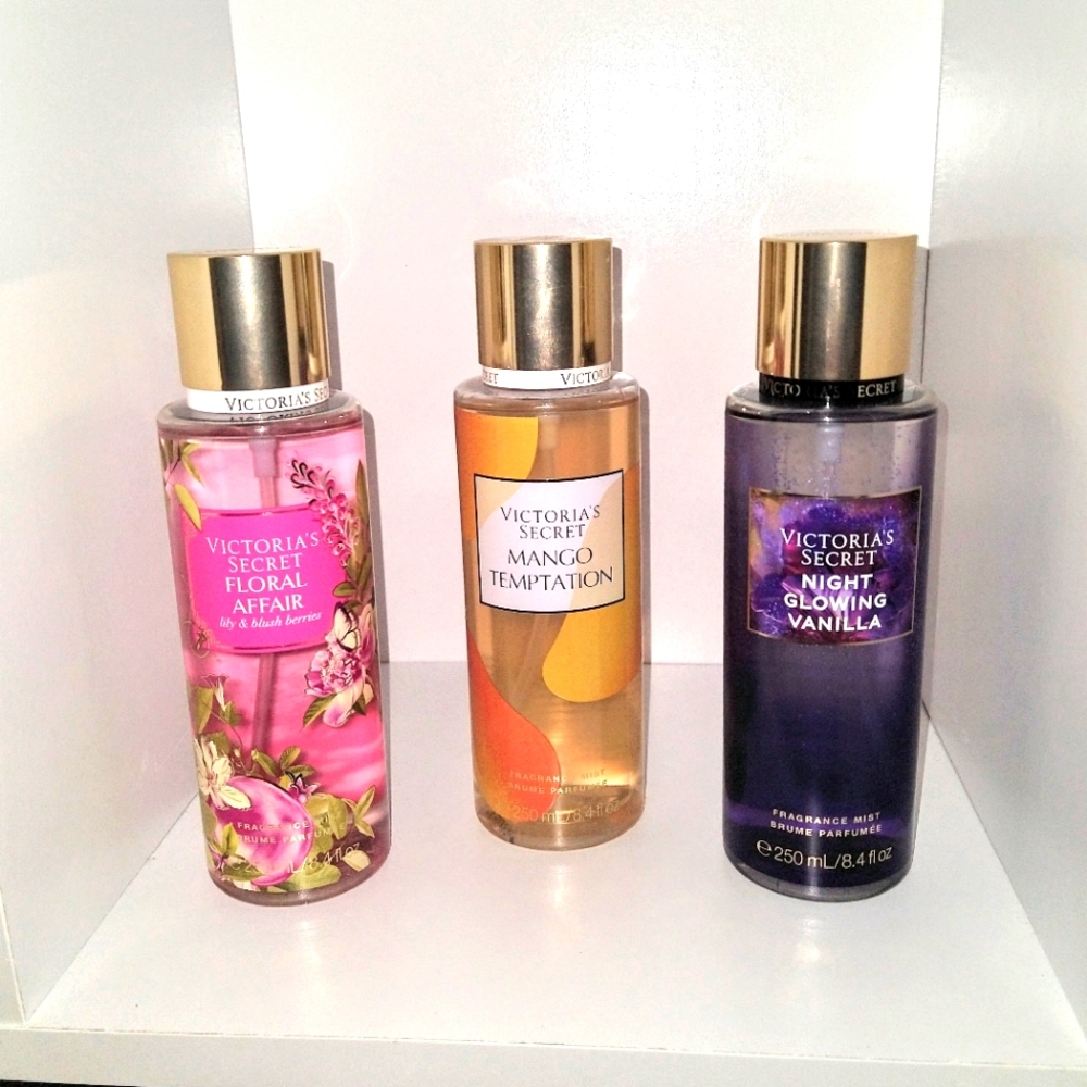New Victoria Secret Body Sprays